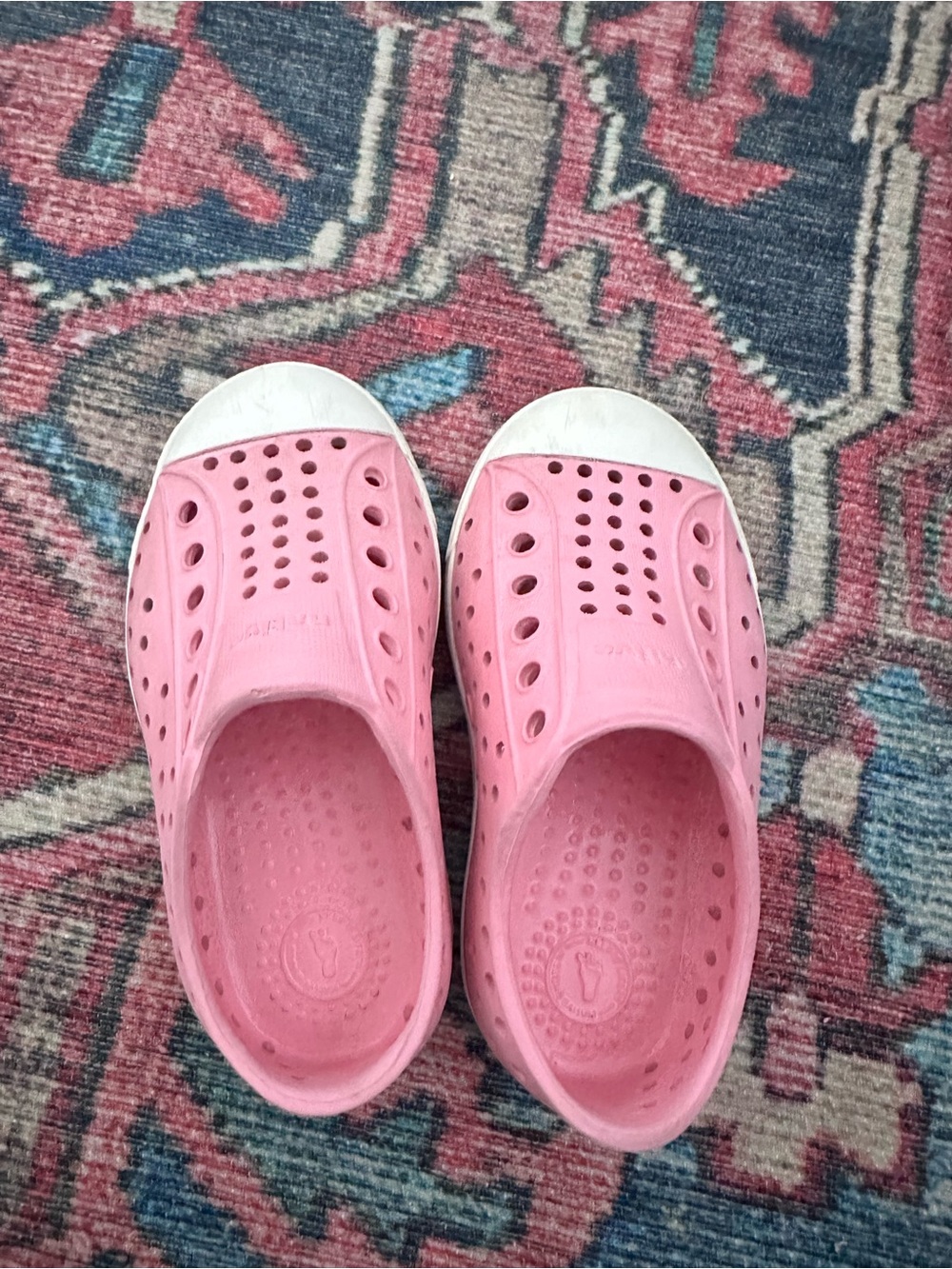 Kids Pink Slip-On Water Shoes